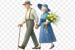 Old Couple Valentine’s Day Sublimation Product Image 2