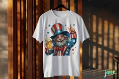 4th Of July Funny Gnome Sublimation Product Image 2