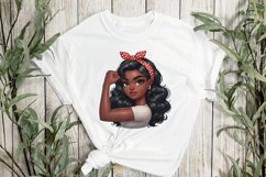 Strong African Girls With Polkadots Headband Product Image 3