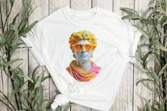 Colorful God Greek Statues Sublimation Clipart Product Image 3