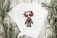 Fantasy Creepy Dolls Sublimation Clipart Product Image 2