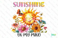 Positive Sunshine Quotes Sublimation Product Image 1