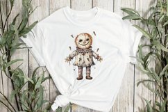 Fantasy Creepy Dolls Sublimation Clipart Product Image 2