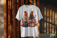 Autumn Girl Fall Sublimation Clipart Product Image 3