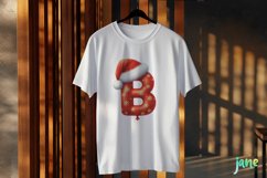 Santa Claus Balloon Alphabet Letter B Clipart Product Image 3