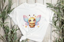 Bee Valentine’s Day Sublimation Clipart Product Image 2