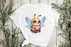 Bee Valentine’s Day Sublimation Clipart Product Image 2