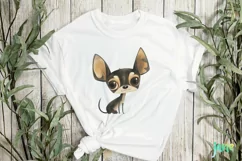 Funny Children's Chihuahua Dog Book Clipart Product Image 3