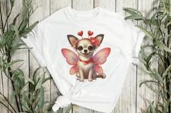 Valentine Fairy Chihuahua Dog Clipart Product Image 2