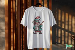 Christmas Gnome Musicians Sublimation Clipart Product Image 3