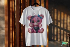 Cute Pink Halloween Sublimation Clipart Product Image 3