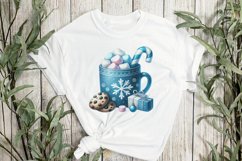 Cute Winter Drinks Sublimation Clipart Product Image 2