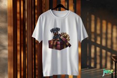 Doberman Pinscher Christmas Clipart Product Image 3