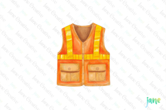 Watercolor Construction Clipart Bundle Product Image 1