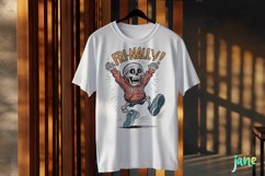 Funny Cute Skeleton Sublimation Clipart Product Image 3