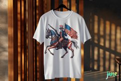 Funny Skeleton 4th of July Sublimation Product Image 3