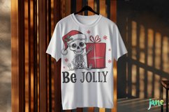 Be Jolly Funny Skeleton Christmas PNG Product Image 3