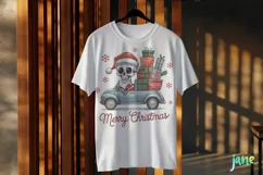 Merry Christmas Funny Skeleton Christmas PNG Clipart Product Image 3