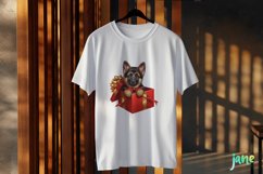 German Shepherd Christmas Clipart Product Image 2