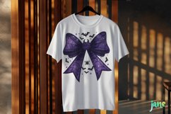 Halloween Bow Ribbon Sublimation Clipart Product Image 3