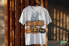 Halloween Sign Board Sublimation Clipart Product Image 3
