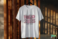 Happy New Year 2025 PNG Clipart Product Image 3