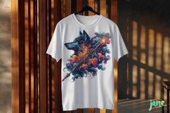 Magical Wolf Halloween Sublimation Product Image 3