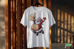 Naughty Santa Claus Christmas Sublimation Clipart Product Image 3