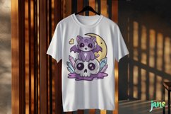 Pastel Purple Halloween Sublimation Product Image 3