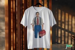 Patriotic Vintage Family Sublimation Product Image 3