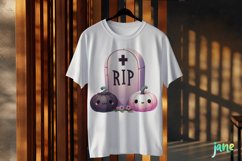 Pink Halloween Clipart Sublimation Product Image 3