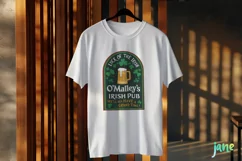 Luck Of The Irish O'Malley's Irish Pub Printable St Patrick Product Image 3