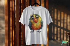 Quirky Bird Sublimation Clipart Product Image 3