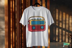 Retro Groovy Clipart Sublimation Product Image 3