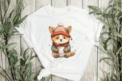 Christmas Shiba Inu Love Coffee Sublimation Clipart Product Image 2