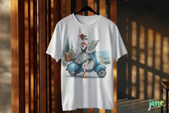 Travel Girl Clipart Sublimation Clipart Product Image 3