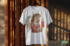 Vintage Christmas Clipart PNG Product Image 3