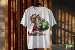 Vintage Christmas Clipart PNG Product Image 3