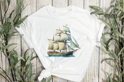Vintage Sailor Sublimation Clipart Product Image 2