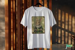 Vintage St Patrick&#039;s Day Bunnies Card Product Image 3