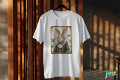 Vintage St Patrick&#039;s Day Bunnies Card Product Image 3