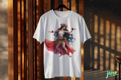 Watercolor Hawaiian Woman Sublimation Product Image 3