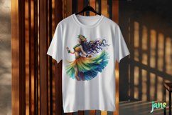 Watercolor Hawaiian Woman Sublimation Product Image 3