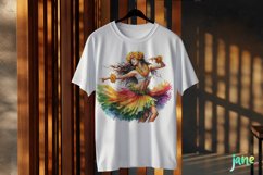 Watercolor Hawaiian Woman Sublimation Product Image 3