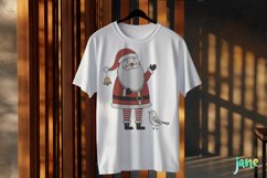 Whimsical Santa Christmas PNG Clipart Product Image 3