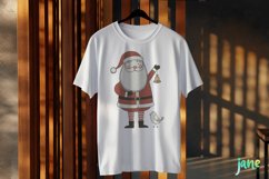 Whimsical Santa Christmas PNG Clipart Product Image 3