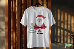Whimsical Santa Christmas PNG Clipart Product Image 3