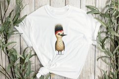 Cozy Woodpecker Sublimation Clipart Product Image 2