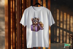 Yorkshire Terrier Christmas Clipart Product Image 3