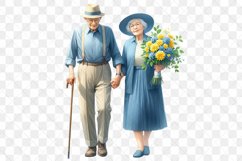 Old Couple Valentine’s Day Sublimation Product Image 3